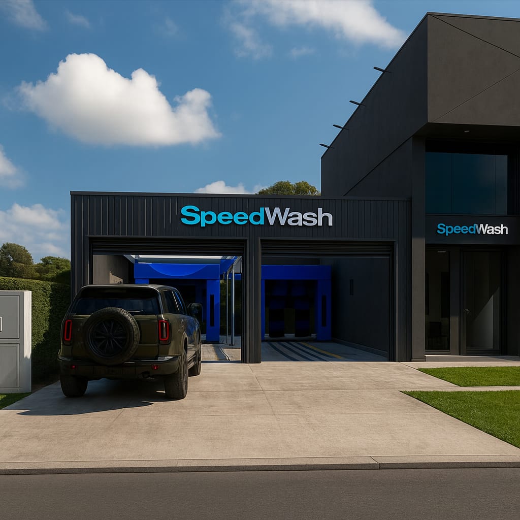 Así será el nuevo lavadero de autos digital y eco-responsable de Funes que reciclará agua con osmósis inversa